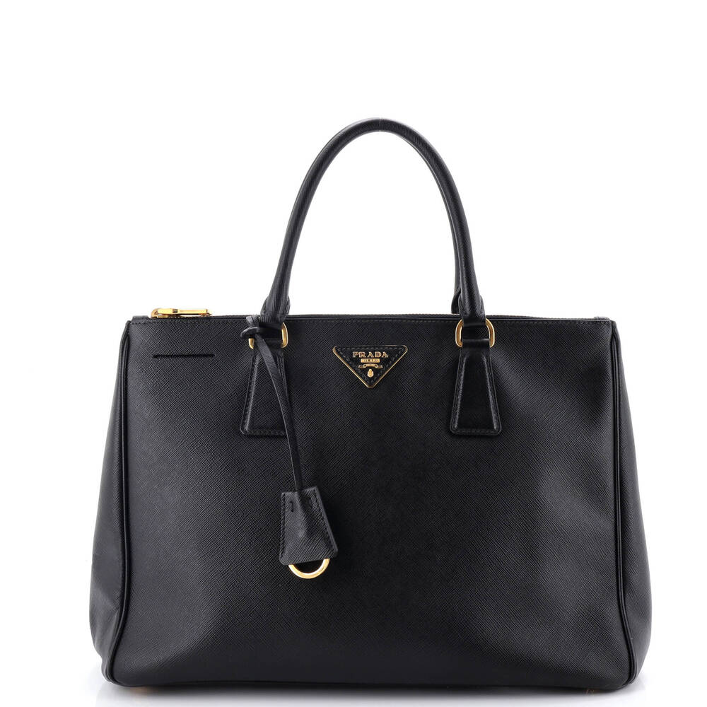 Prada Double Zip Lux Tote Saffiano #230036P11B - Picture 1 of 7